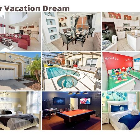 Disney Dream With Hot Tub, Pool, Xbox, Games Room, Lakeview, 10 Min To Disney, Clubhouse キシミー エクステリア 写真