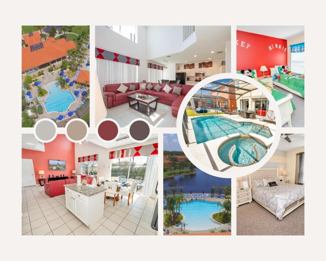 Disney Dream With Hot Tub, Pool, Xbox, Games Room, Lakeview, 10 Min To Disney, Clubhouse キシミー エクステリア 写真