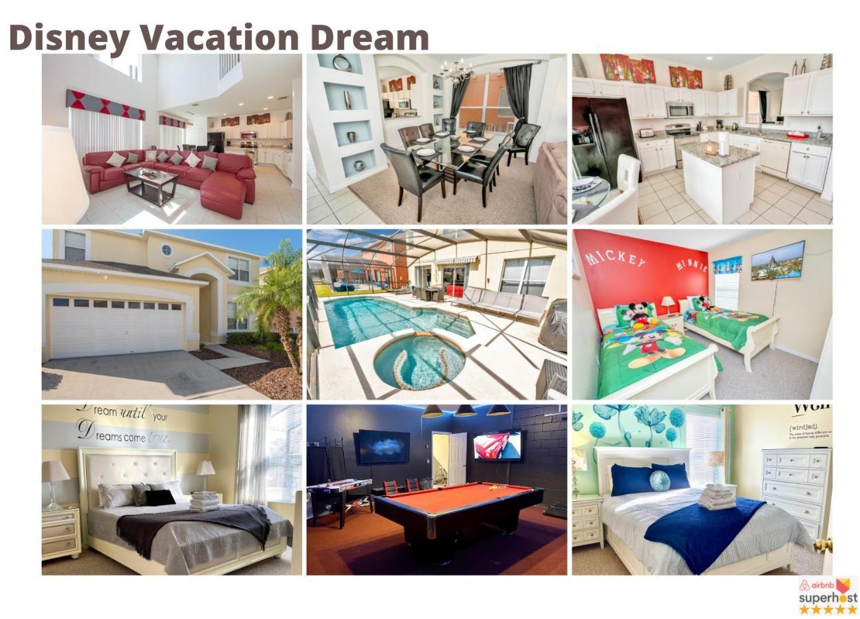 Disney Dream With Hot Tub, Pool, Xbox, Games Room, Lakeview, 10 Min To Disney, Clubhouse キシミー エクステリア 写真